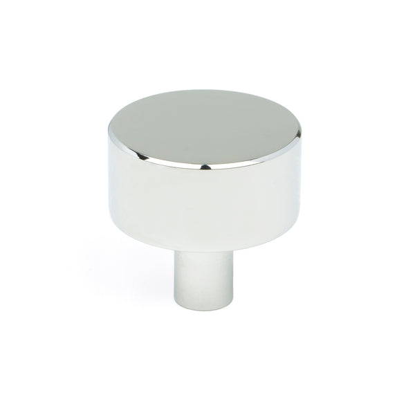 From The Anvil's Polished Chrome 32mm Kelso Cabinet Knob