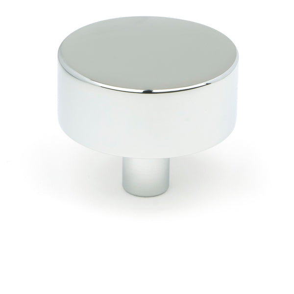 From The Anvil's Polished Chrome 38mm Kelso Cabinet Knob