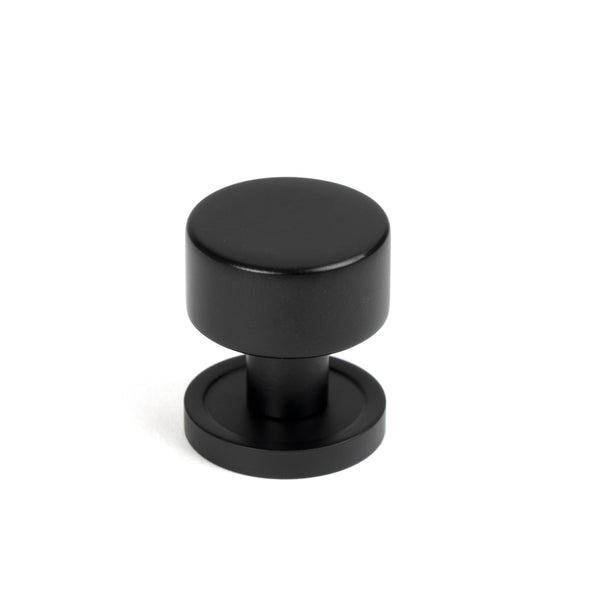 From The Anvil's Matt Black 25mm Kelso Cabinet Knob