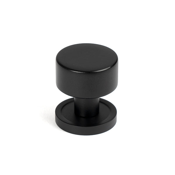 Matt Black Kelso Cabinet Knob - 25mm (Plain)