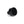 Matt Black Kelso Cabinet Knob - 25mm (No rose)