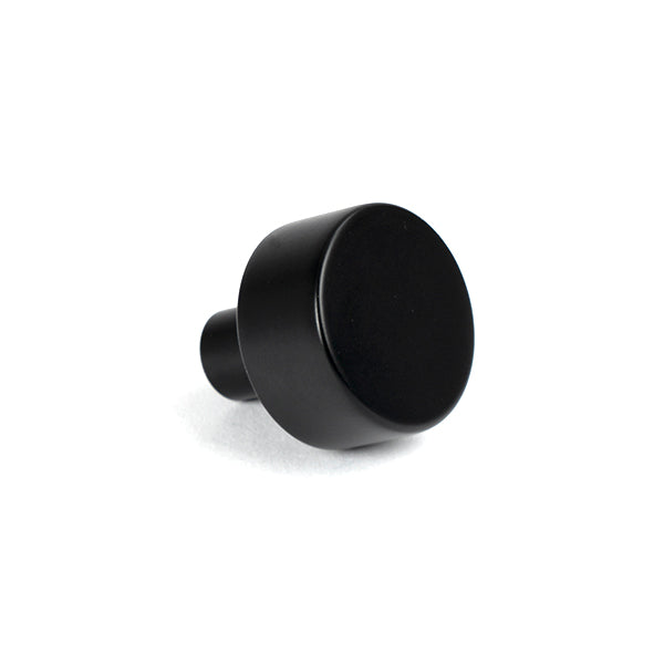 Matt Black Kelso Cabinet Knob - 25mm (No rose)