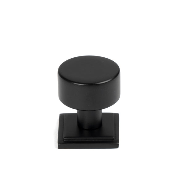 From The Anvil's Matt Black 25mm Kelso Cabinet Knob