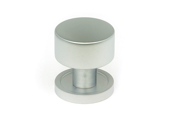 Satin Chrome Kelso Cabinet Knob - 25mm (Plain)