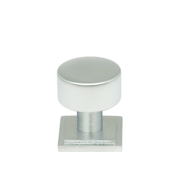 From The Anvil's Satin Chrome 25mm Kelso Cabinet Knob