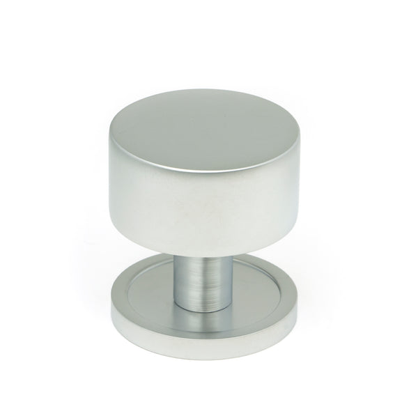 From The Anvil's Satin Chrome 32mm Kelso Cabinet Knob