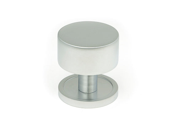 Satin Chrome Kelso Cabinet Knob - 32mm (Plain)