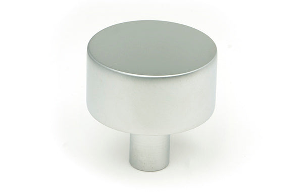 Satin Chrome Kelso Cabinet Knob - 32mm (No rose)