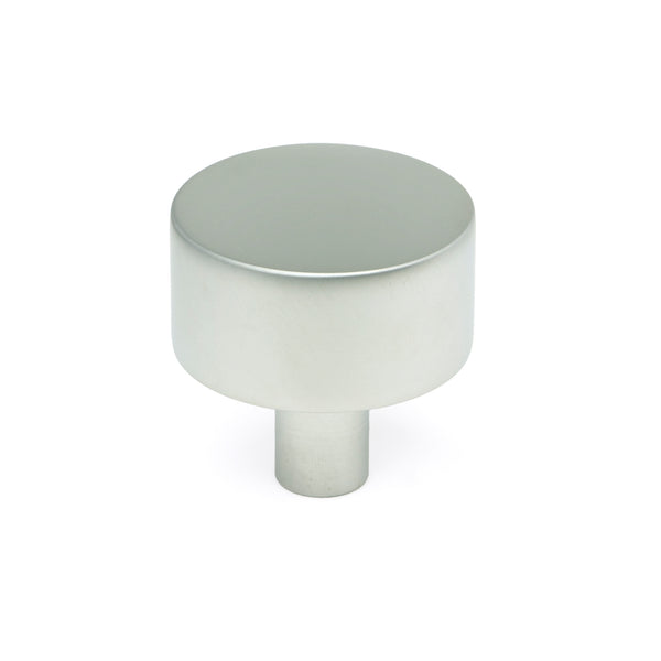 From The Anvil's Satin Chrome 32mm Kelso Cabinet Knob
