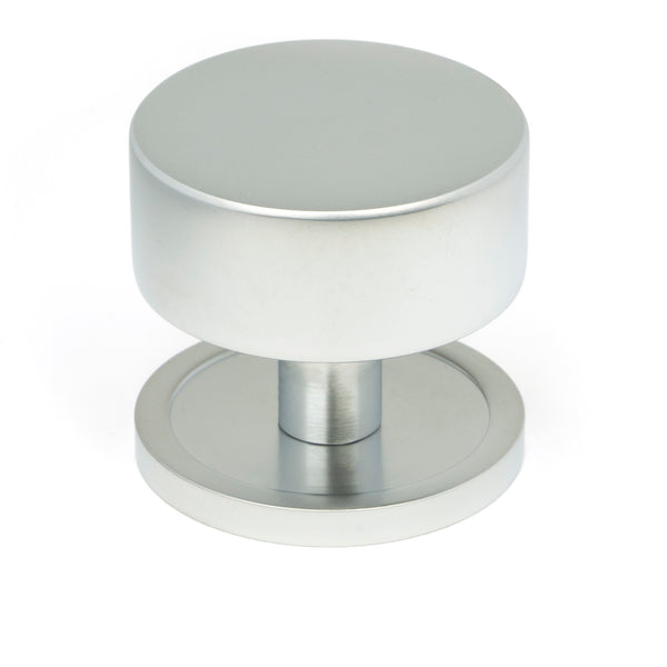 From The Anvil's Satin Chrome 38mm Kelso Cabinet Knob
