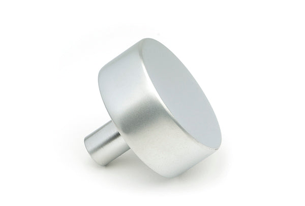 Satin Chrome Kelso Cabinet Knob - 38mm (No rose)