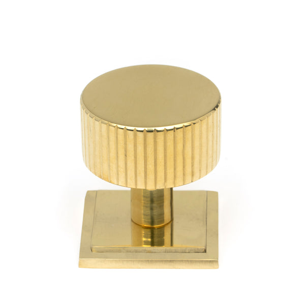 From The Anvil's Polished Brass 32mm Judd Cabinet Knob