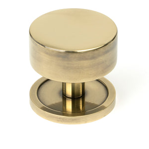 From The Anvil's Aged Brass 38mm Kelso Cabinet Knob