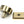 Aged Brass Kelso Cabinet Knob - 38mm (Square)