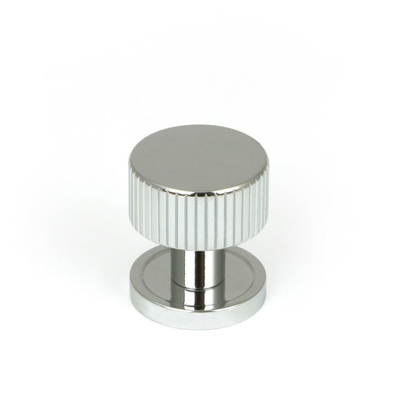 From The Anvil's Polished Chrome 25mm Judd Cabinet Knob