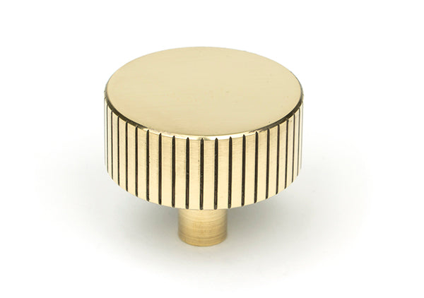 Aged Brass Judd Cabinet Knob - 38mm (No rose)