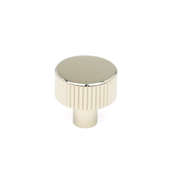 From The Anvil's Polished Nickel 25mm Judd Cabinet Knob