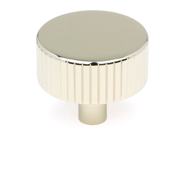 From The Anvil's Polished Nickel 38mm Judd Cabinet Knob