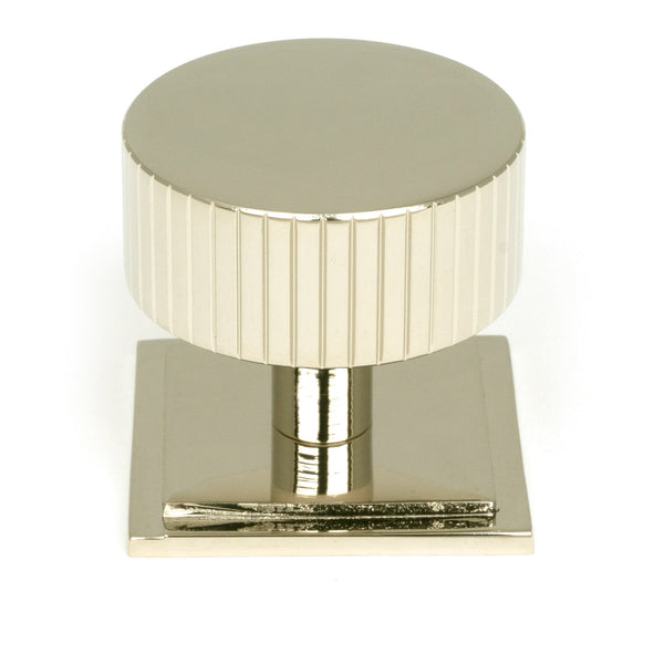 From The Anvil's Polished Nickel 38mm Judd Cabinet Knob