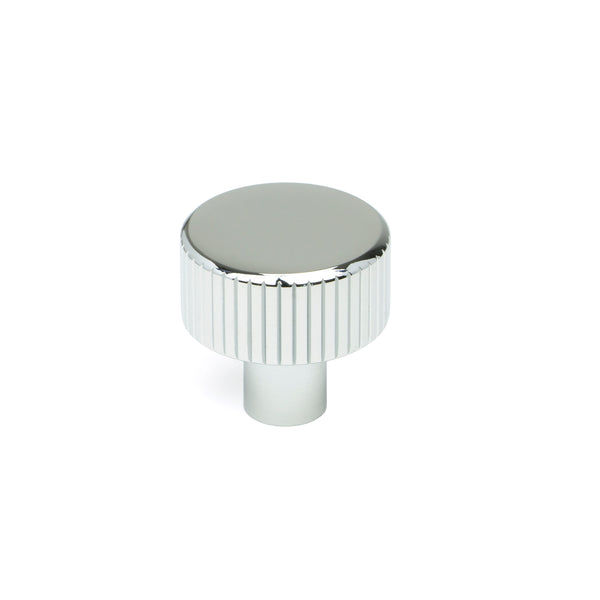 From The Anvil's Polished Chrome 25mm Judd Cabinet Knob