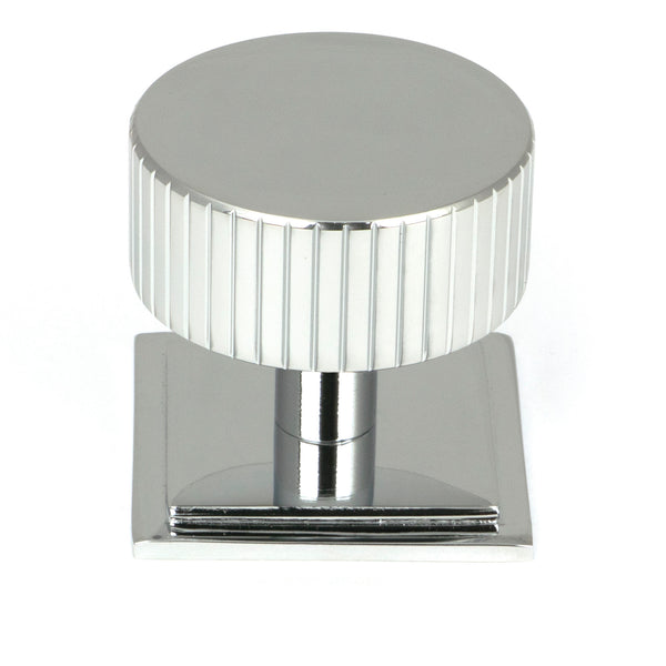 From The Anvil's Polished Chrome 38mm Judd Cabinet Knob