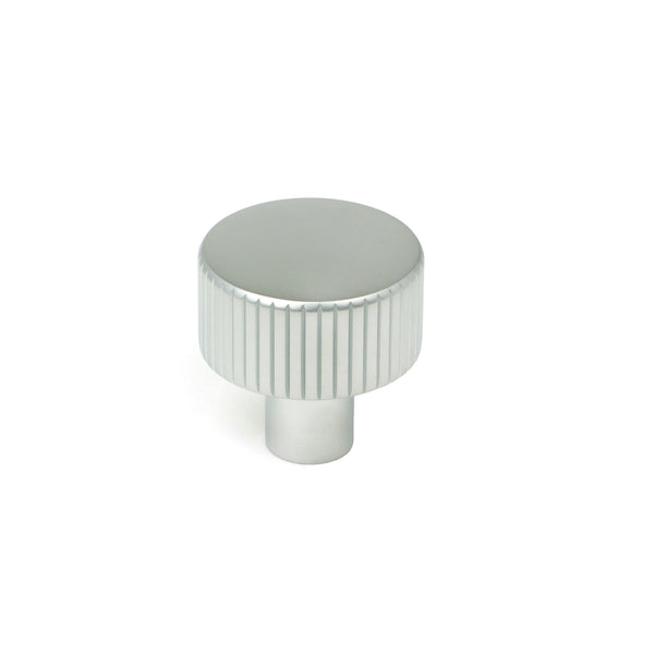 From The Anvil's Satin Chrome 25mm Judd Cabinet Knob