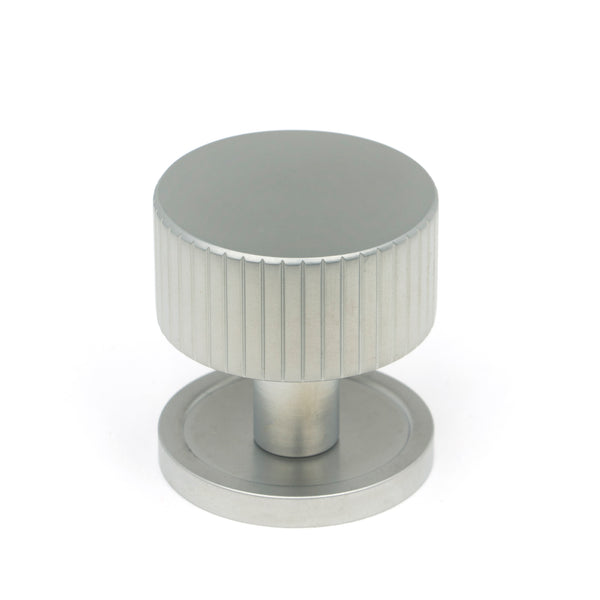From The Anvil's Satin Chrome 32mm Judd Cabinet Knob
