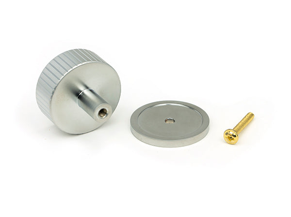 Satin Chrome Judd Cabinet Knob - 38mm (Plain)