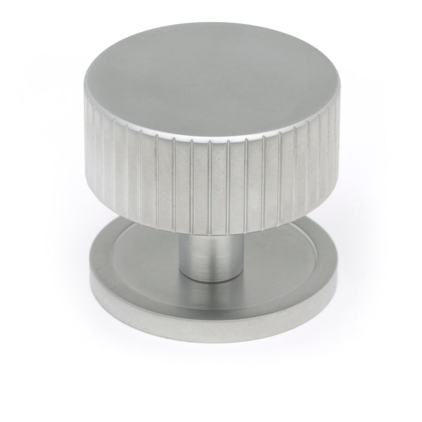 From The Anvil's Satin Chrome 38mm Judd Cabinet Knob