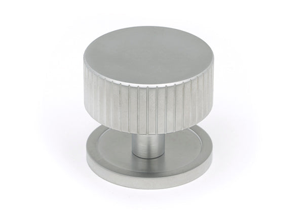 Satin Chrome Judd Cabinet Knob - 38mm (Plain)