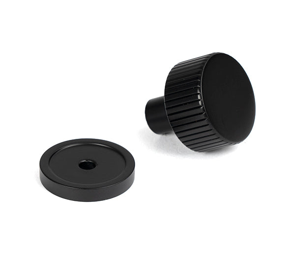 Matt Black Judd Cabinet Knob - 25mm (Plain)