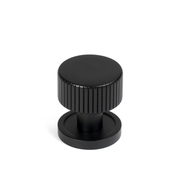 From The Anvil's Matt Black 25mm Judd Cabinet Knob