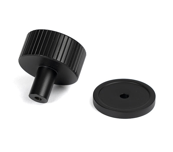 Matt Black Judd Cabinet Knob - 32mm (Plain)