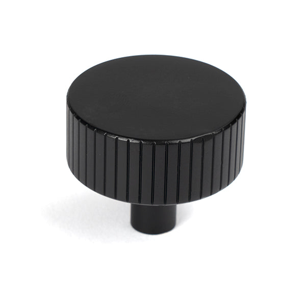 Matt Black Judd Cabinet Knob - 38mm (No rose)