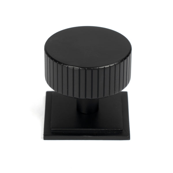 From The Anvil's Matt Black 38mm Judd Cabinet Knob