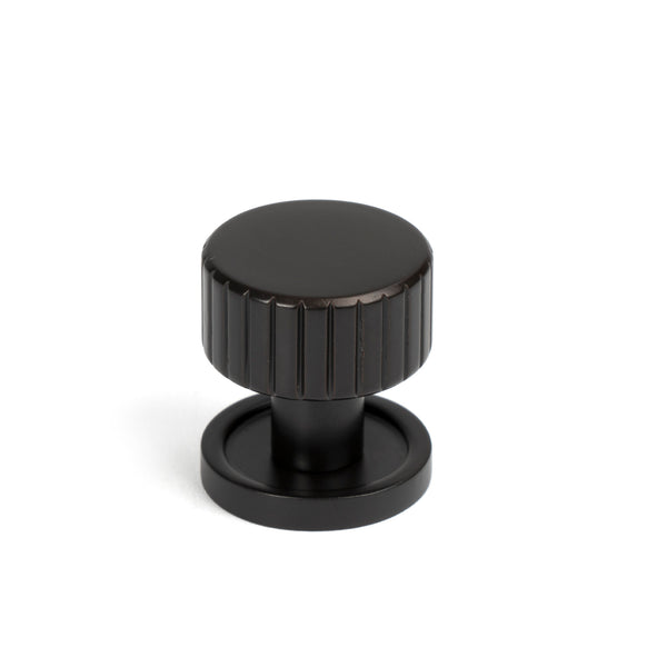 From The Anvil's Aged Bronze 25mm Judd Cabinet Knob