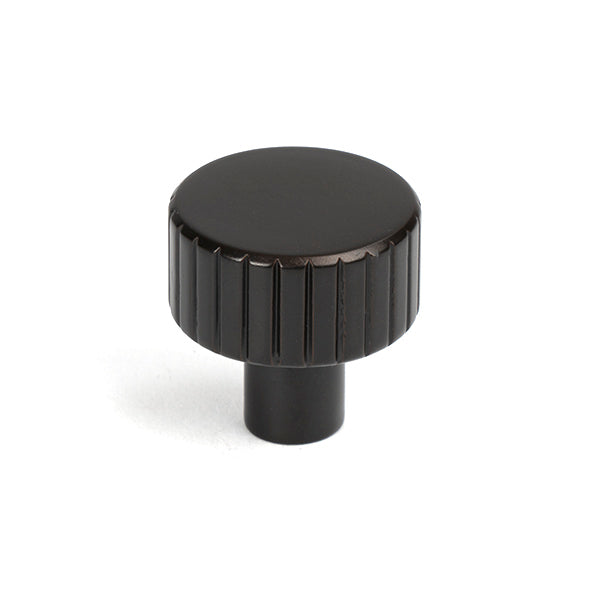 Aged Bronze Judd Cabinet Knob - 25mm (No rose)