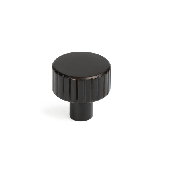 From The Anvil's Aged Bronze 25mm Judd Cabinet Knob