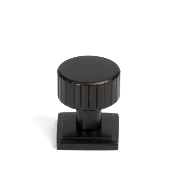 From The Anvil's Aged Bronze 25mm Judd Cabinet Knob