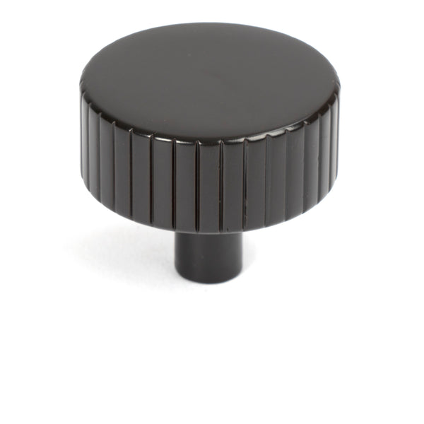 From The Anvil's Aged Bronze 38mm Judd Cabinet Knob