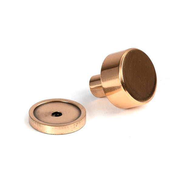 Polished Bronze Kelso Cabinet Knob - 25mm (Plain)