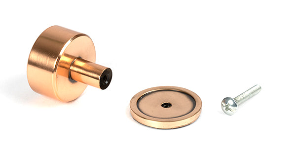 Polished Bronze Kelso Cabinet Knob - 32mm (Plain)