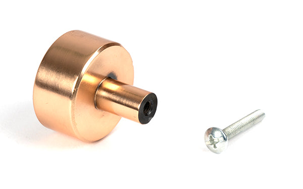 Polished Bronze Kelso Cabinet Knob - 32mm (No rose)