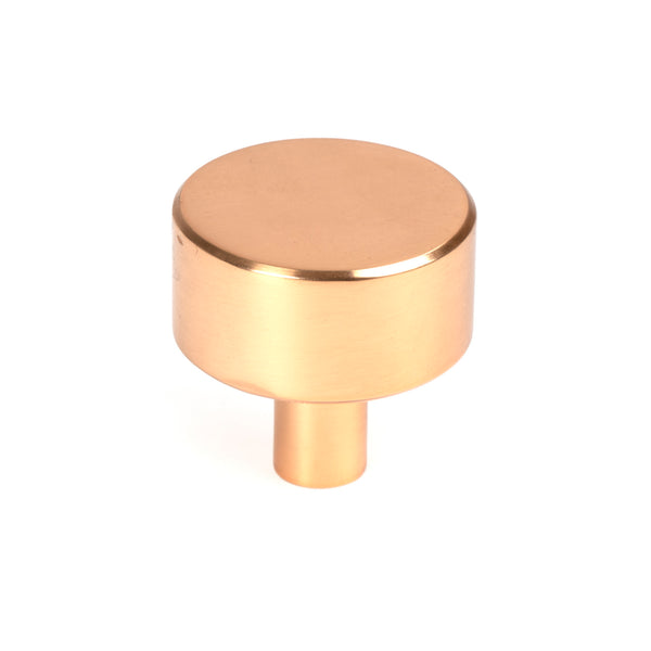 From The Anvil's Polished Bronze 32mm Kelso Cabinet Knob
