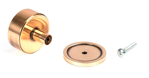 Polished Bronze Kelso Cabinet Knob - 38mm (Plain)