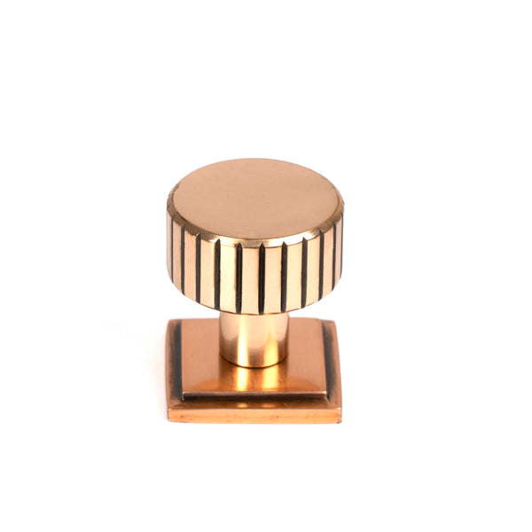 From The Anvil's Polished Bronze 25mm Judd Cabinet Knob