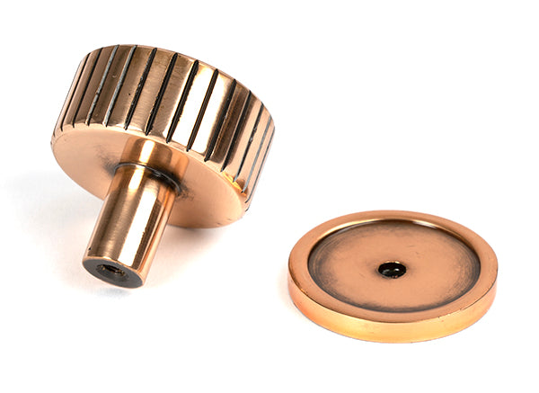 Polished Bronze Judd Cabinet Knob - 32mm (Plain)