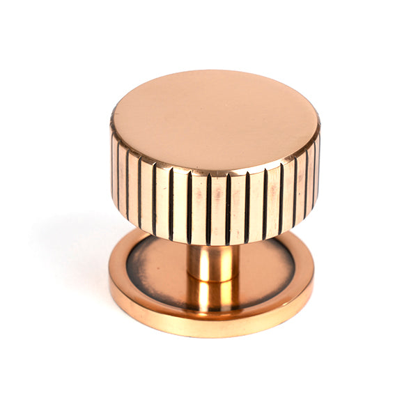 Polished Bronze Judd Cabinet Knob - 38mm (Plain)