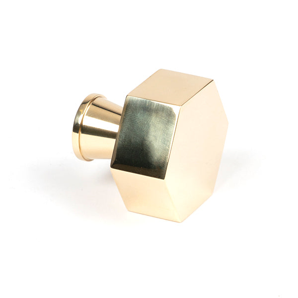 Polished Brass Kahlo Cabinet Knob - 38mm