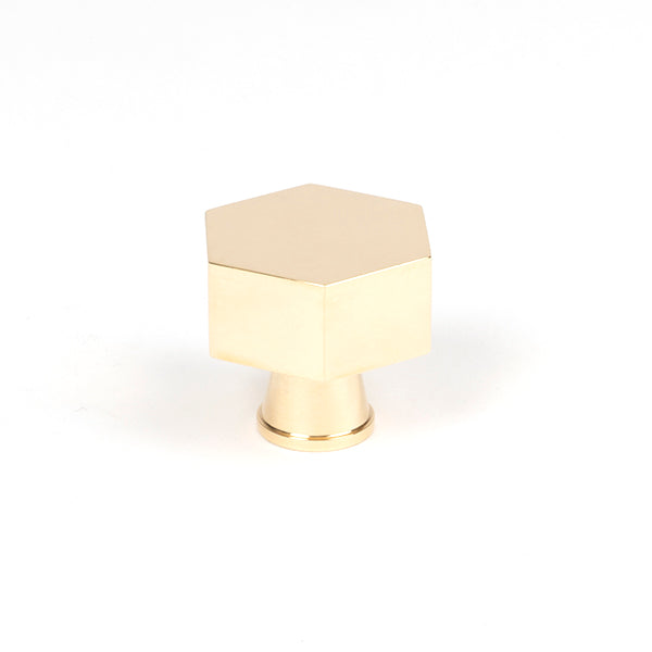 Polished Brass Kahlo Cabinet Knob - 38mm